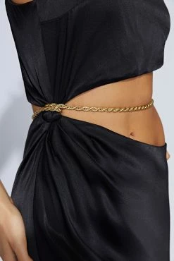 Clementine Chain Maxi Dress - Black 12 Clementine Chain Maxi Dress - Black -Meshki Shop 20220913 meshki eccom bonsoir26392