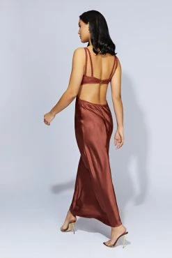 Seraphine Lace Maxi Dress - Cherry Chocolate 16 Seraphine Lace Maxi Dress - Cherry Chocolate -Meshki Shop 20220913 meshki eccom bonsoir28015