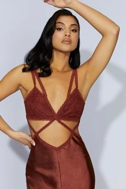 Seraphine Lace Maxi Dress - Cherry Chocolate 13 Seraphine Lace Maxi Dress - Cherry Chocolate -Meshki Shop 20220913 meshki eccom bonsoir28025