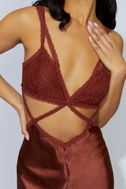 Seraphine Lace Maxi Dress - Cherry Chocolate 18 Seraphine Lace Maxi Dress - Cherry Chocolate -Meshki Shop 20220913 meshki eccom bonsoir28065