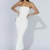 Imani Strapless Knit Maxi Dress - White 1 Imani Strapless Knit Maxi Dress - White -Meshki Shop 20221010 meshki ecomm knit2635