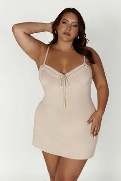 Ellis Pointelle Knit Mini Dress - Bone 14 Ellis Pointelle Knit Mini Dress - Bone -Meshki Shop 20221221 meshki moncherie pt2 katie4347