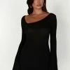 Ember Dry Handle Knit Mini Dress - Black 2 Ember Dry Handle Knit Mini Dress - Black -Meshki Shop 20230117 meshki ecomm content bridal nat5529