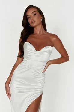 Marilyn Corset Gown - White -Meshki Shop 20230117 meshki ecomm content bridal nat6177