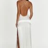 Whitney Wetlook Maxi Dress - White