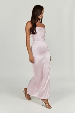 Alanis Strapless Maxi Dress - Crystal Rose -Meshki Shop 20230118 meshki ecomm bridal nat8832 8910b4ad 26f9 40eb 9e4a 6fc662988af7