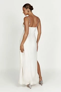 Farren Ring Maxi Dress - Beige 13 Farren Ring Maxi Dress - Beige -Meshki Shop 20230209 meshki ecomm zora katie12490