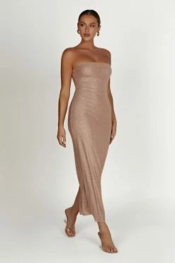 BSD Waverly Strapless Diamante Midi Dress - Nude 11 BSD Waverly Strapless Diamante Midi Dress - Nude -Meshki Shop 20230209 meshki ecomm zora katie13282