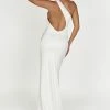 Harper One Shoulder Gown - White 1 Harper One Shoulder Gown - White -Meshki Shop 20230210 meshki ecomm zora katie 213730