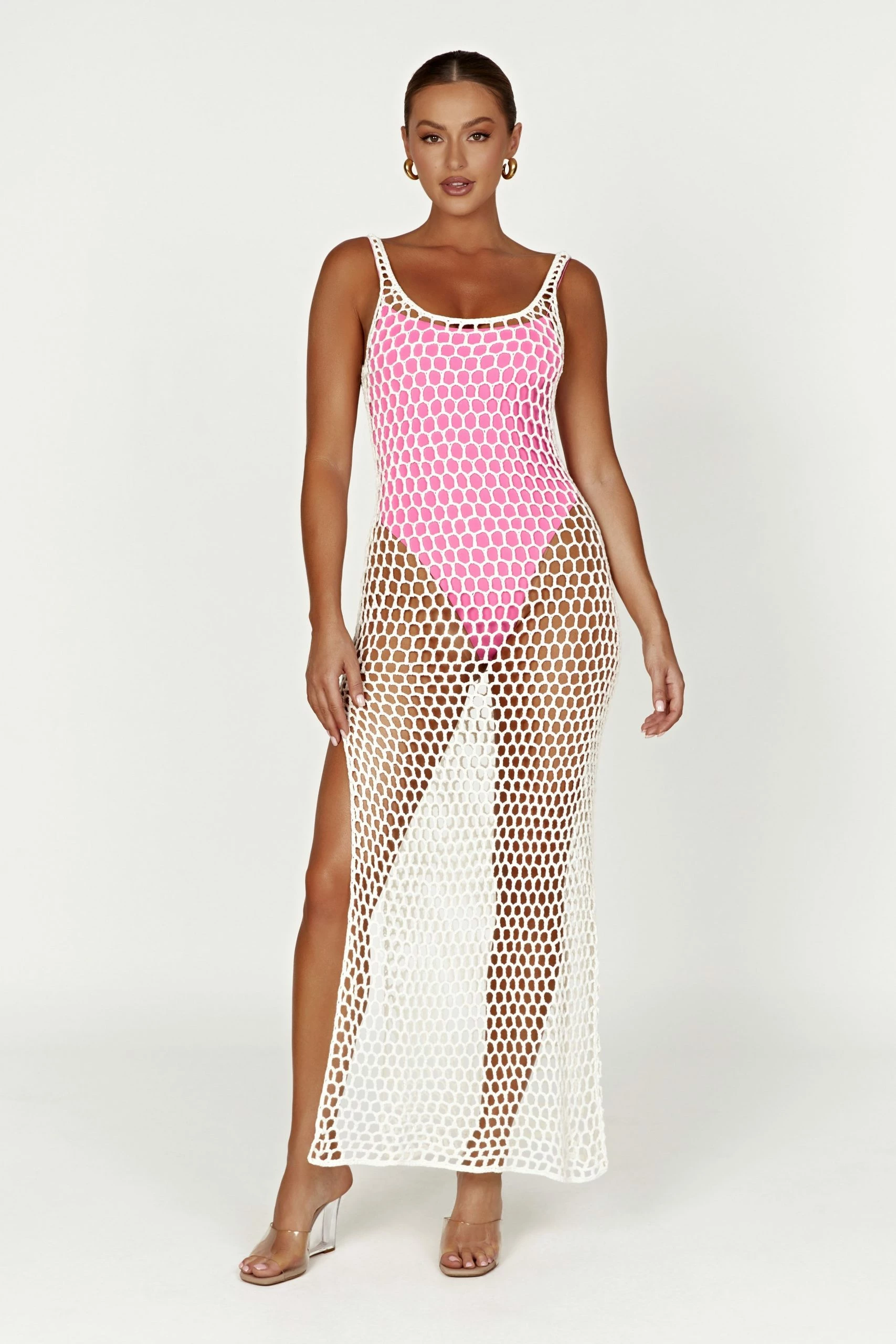 BSD Bodhi Crochet Maxi Dress - White 9 BSD Bodhi Crochet Maxi Dress - White - Image 7