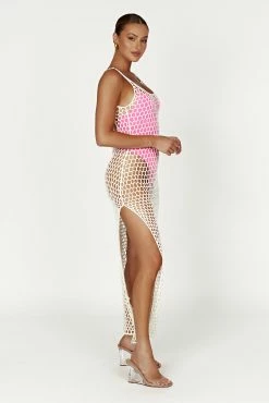 BSD Bodhi Crochet Maxi Dress - White 18 BSD Bodhi Crochet Maxi Dress - White -Meshki Shop 20230216 meshki ecomm refresh katie0931