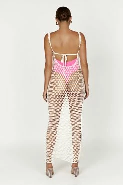 BSD Bodhi Crochet Maxi Dress - White 16 BSD Bodhi Crochet Maxi Dress - White -Meshki Shop 20230216 meshki ecomm refresh katie0936