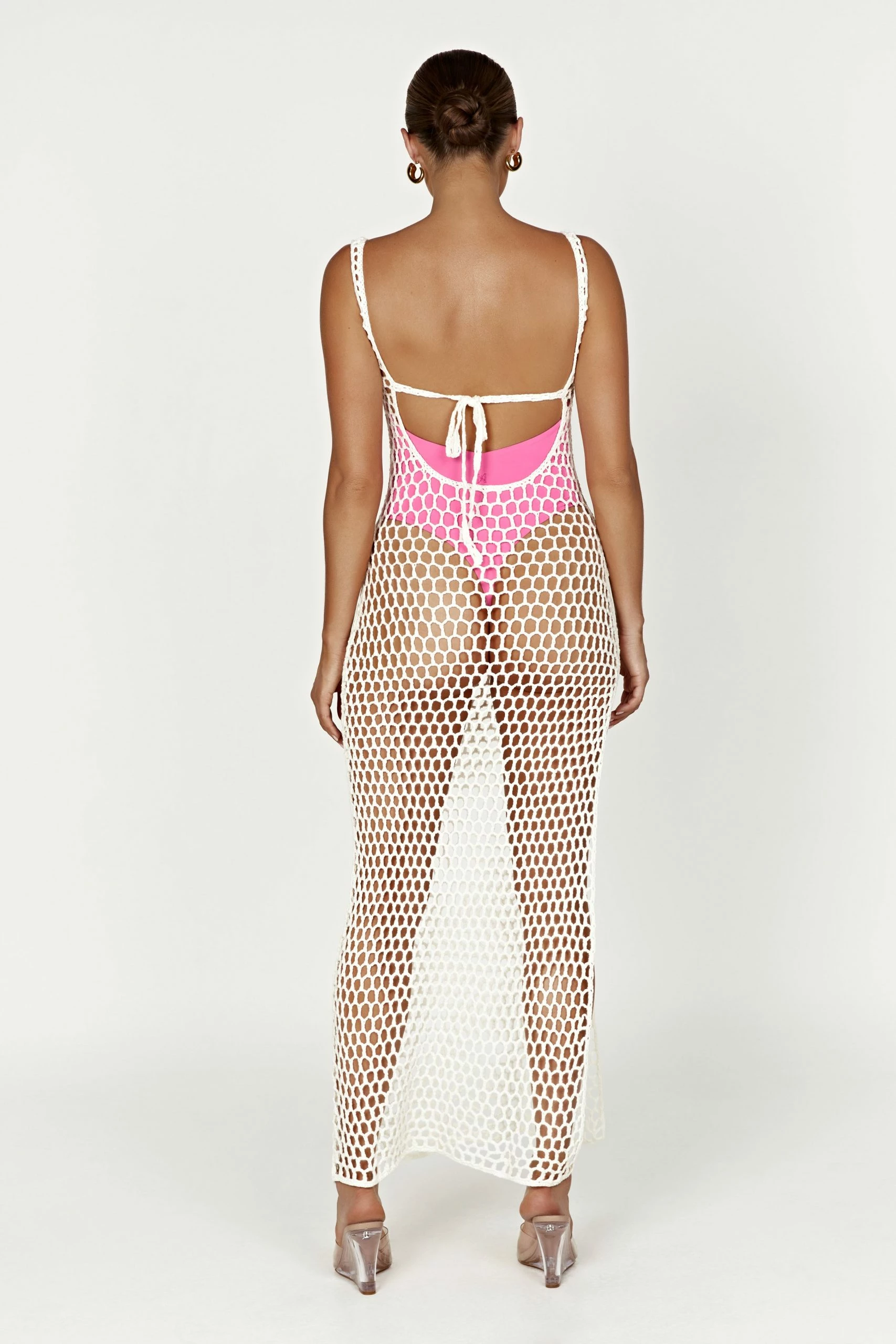 BSD Bodhi Crochet Maxi Dress - White 5 BSD Bodhi Crochet Maxi Dress - White - Image 3