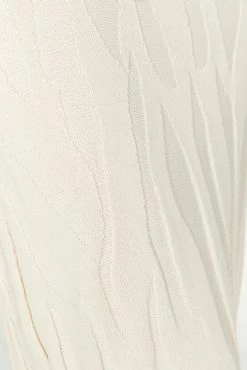 Brinley Long Sleeve Knit Maxi Dress - Ivory -Meshki Shop 20230330 meshki ecomm winter katite0762