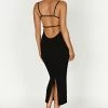 Avalon Backless Knit Midi Dress - Black -Meshki Shop 20230330 meshki ecomm winter katite1159
