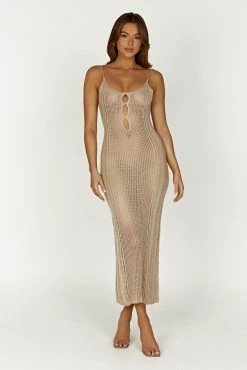 BSD Lily Mixed Yarn Maxi Dress - Taupe 13 BSD Lily Mixed Yarn Maxi Dress - Taupe -Meshki Shop 20230418 meshki ecomm deesee katie3780