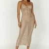 BSD Lily Mixed Yarn Maxi Dress - Taupe -Meshki Shop 20230418 meshki ecomm deesee katie3786