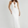 Lucia Satin Cut Out Maxi Dress - White -Meshki Shop 20230511 meshki ecomm deesee6910