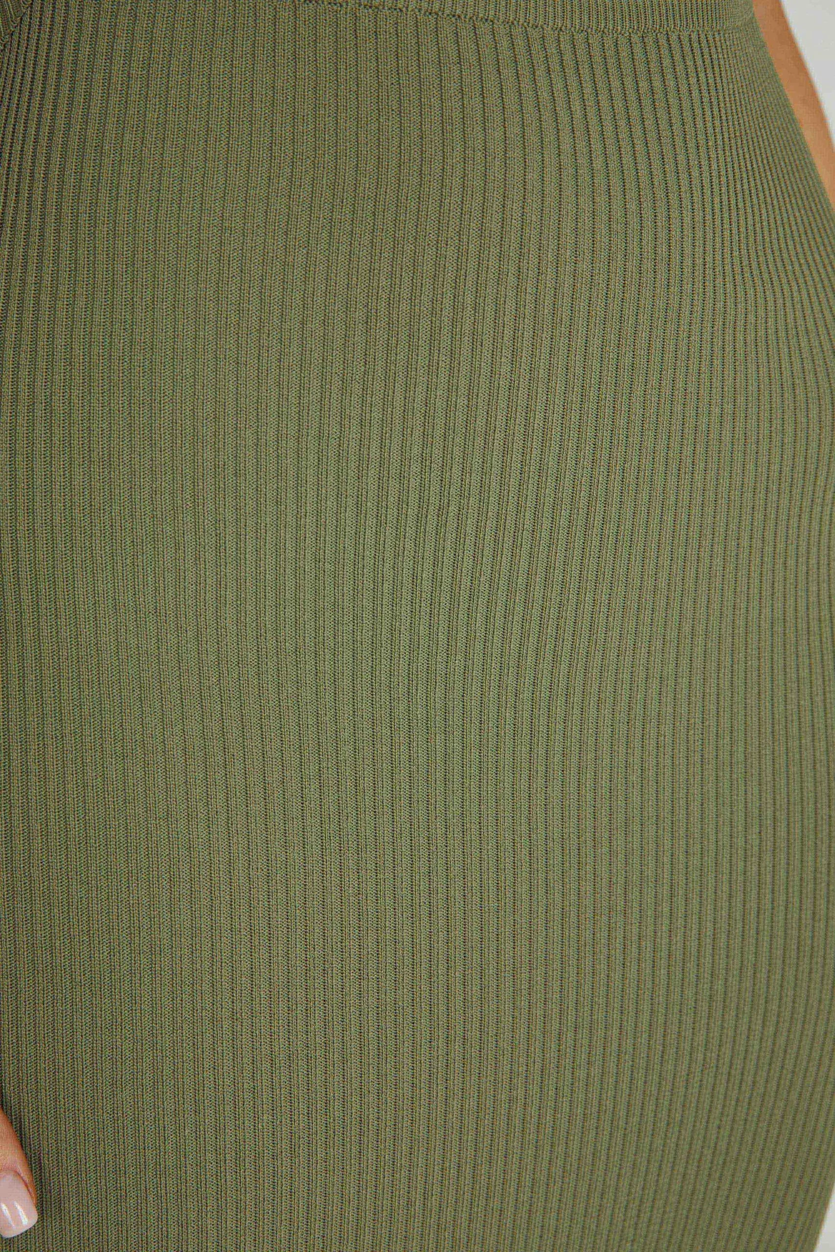 Kaesha Knit Maxi Dress - Olive 9 Kaesha Knit Maxi Dress - Olive - Image 7