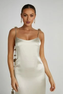 Elenora Rose Gown - Champagne -Meshki Shop 20230515 meshki ecomm new reshoots11056