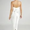 Rochelle Bow Back Satin Maxi Dress - White -Meshki Shop 20230515 meshki ecomm new reshoots11110