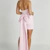 Meredith Strapless Bow Mini Dress - Blush Pink -Meshki Shop 20230515 meshki ecomm new reshoots11272