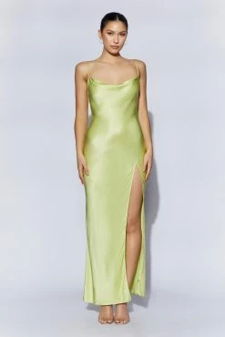 Jade Cowl Neck Backless Maxi Dress - Pistachio Green 15 Jade Cowl Neck Backless Maxi Dress - Pistachio Green -Meshki Shop 220811 Meshki Ecom 0411