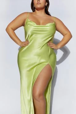 Jade Cowl Neck Backless Maxi Dress - Pistachio Green 18 Jade Cowl Neck Backless Maxi Dress - Pistachio Green -Meshki Shop 220811 Meshki Ecom 1977