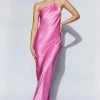 Alena One Shoulder Maxi Dress - Pink -Meshki Shop 220811 Meshki Ecom 2031