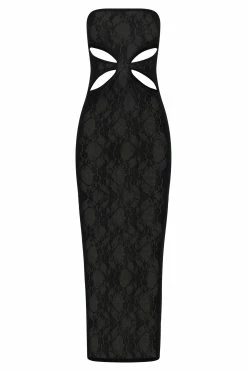 Krista Cut Out Bandeau Maxi Dress - Black 19 Krista Cut Out Bandeau Maxi Dress - Black -Meshki Shop B512022.01.24MESHKI 5860