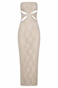 Krista Cut Out Bandeau Maxi Dress - Nude 15 Krista Cut Out Bandeau Maxi Dress - Nude -Meshki Shop B512022.01.24MESHKI 5862