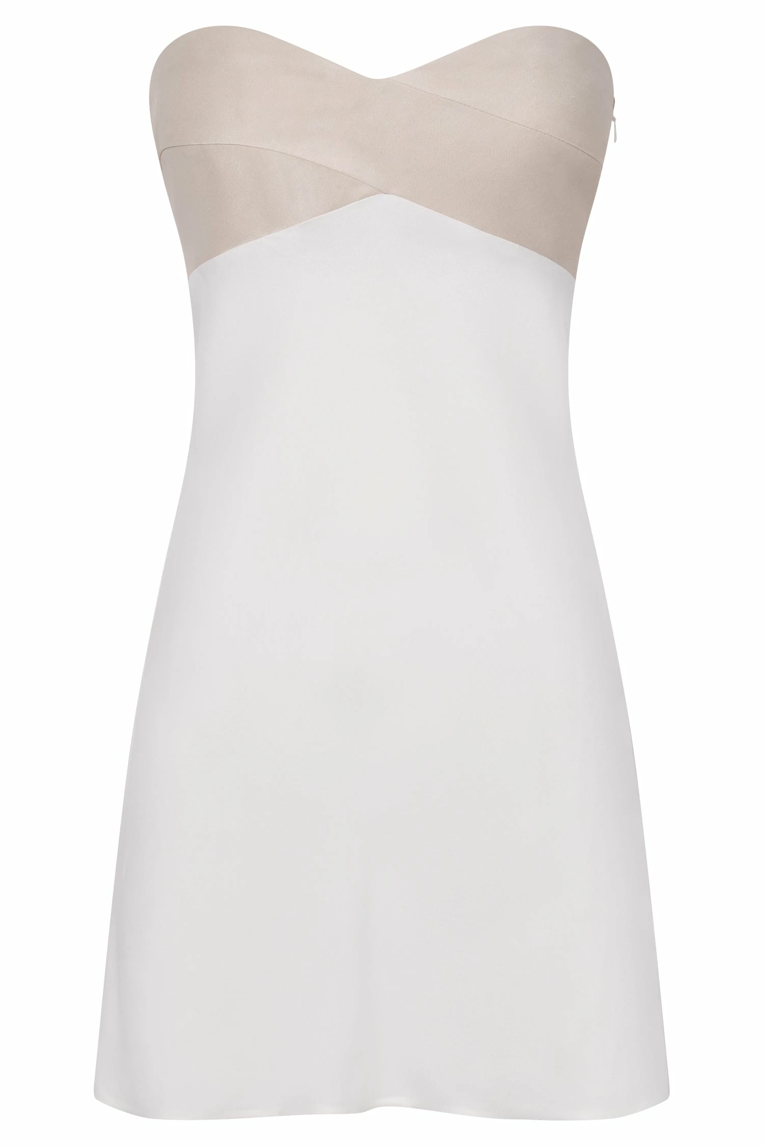 Veronica Strapless Mini Dress - Multi Bone 10 Veronica Strapless Mini Dress - Multi Bone - Image 8