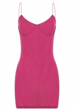 BSD Mapel Panelled Mesh Mini Dress - Violet 17 BSD Mapel Panelled Mesh Mini Dress - Violet -Meshki Shop B552022.03.10MESHKI14