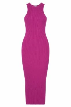 Sienna Knit Midi Dress - Violet 15 Sienna Knit Midi Dress - Violet -Meshki Shop B572022.05.06MESHKI 066