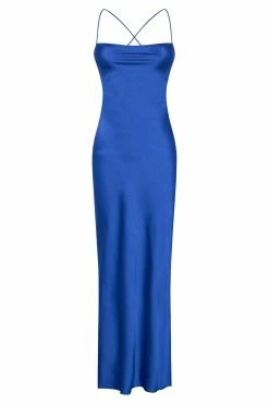 Sydney Straight Neck Slip Maxi Dress - Cobalt Blue 17 Sydney Straight Neck Slip Maxi Dress - Cobalt Blue -Meshki Shop B572022.05.06MESHKI 098