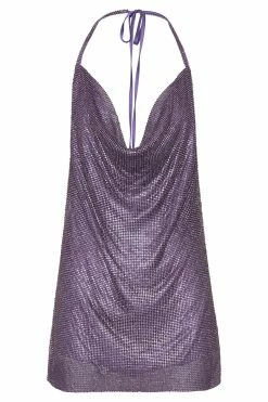 BSD Siya Halter Glomesh Mini Dress - Purple 21 BSD Siya Halter Glomesh Mini Dress - Purple -Meshki Shop B572022.05.06MESHKI 197