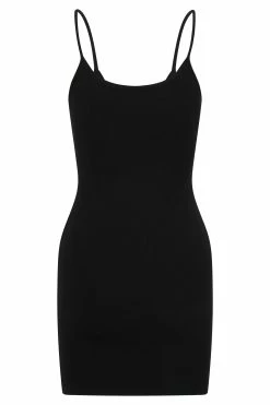 Alexis Mini Ribbed Dress - Black 19 Alexis Mini Ribbed Dress - Black -Meshki Shop B602022.06.24MESHKI 7888