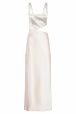 Gianna Two Tone Slashed Maxi Dress - Blush Pink 21 Gianna Two Tone Slashed Maxi Dress - Blush Pink -Meshki Shop B682022.10.11MESHKI 11446