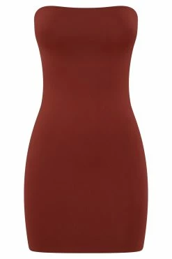 Stella Strapless Mini Dress - Cherry Chocolate 13 Stella Strapless Mini Dress - Cherry Chocolate -Meshki Shop B682022.10.11MESHKI 11654