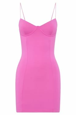 Misty Contour Mini Dress - Bubblegum Pink -Meshki Shop B682022.10.11MESHKI 11659