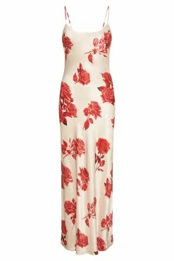Rosalie Satin Maxi Dress - Rose Print 19 Rosalie Satin Maxi Dress - Rose Print -Meshki Shop B712022.11.14MESHKI 12571