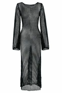 BSD Murphy Long Sleeve Crochet Maxi Dress - Black 25 BSD Murphy Long Sleeve Crochet Maxi Dress - Black -Meshki Shop B732022.12.07MESHKI 12832