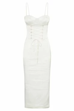 Camelia Corset Midi Dress - Ivory -Meshki Shop B732022.12.07MESHKI 12868
