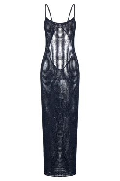 Zelda Sequin Crochet Maxi Dress - Midnight Navy 21 Zelda Sequin Crochet Maxi Dress - Midnight Navy -Meshki Shop B742023.01.13MESHKI 13127