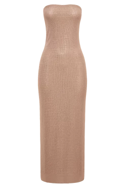 BSD Waverly Strapless Diamante Midi Dress - Nude 16 BSD Waverly Strapless Diamante Midi Dress - Nude -Meshki Shop B742023.01.13MESHKI 13186
