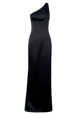 Harper One Shoulder Gown - Black -Meshki Shop B742023.01.13MESHKI 13391