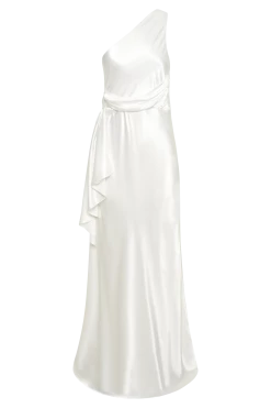 Calliope One Shoulder Maxi Dress - White -Meshki Shop B752023.02.16MESHKI 13509