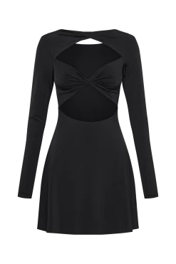 Eleanor Twist Front Mini Dress - Black 15 Eleanor Twist Front Mini Dress - Black -Meshki Shop B802023.04.13MESHKI 14188