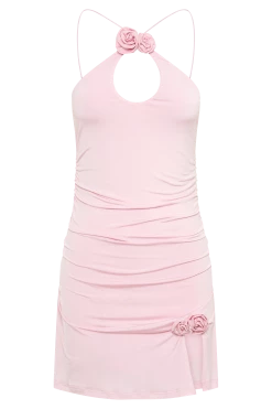 BSD Adeline Rose Halter Mini Dress - Baby Pink 15 BSD Adeline Rose Halter Mini Dress - Baby Pink -Meshki Shop B802023.04.13MESHKI 14211