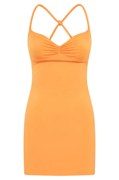 Amirah Slinky Backless Mini Dress - Orange -Meshki Shop B822023.05.03MESHKI 14467